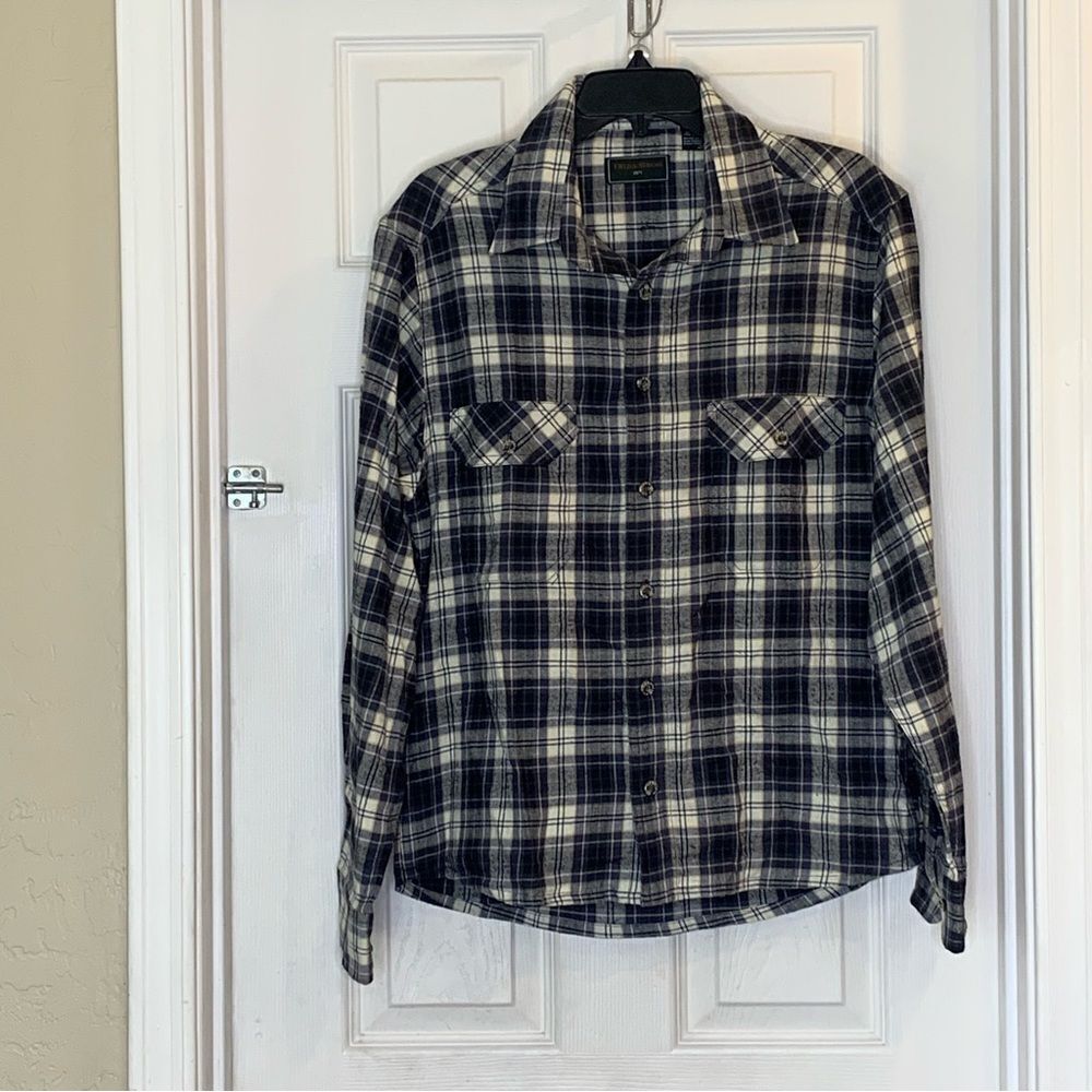 Field & Stream Est 1871 Flannel Shirt Mens Size M Multicolor Plaid Long Sleeve